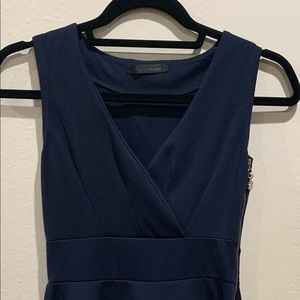 Two-layer summer dress with side zipper for girls (S)